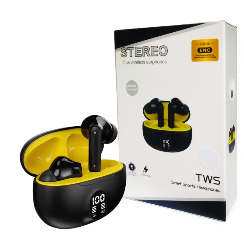 Stereo Earbuds + Pro 2 Earbuds (Black) - 3WaysStore