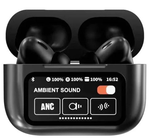 Series 10 Smartwatch (7 Straps) + A9 Airbuds (Black) - 3WaysStore