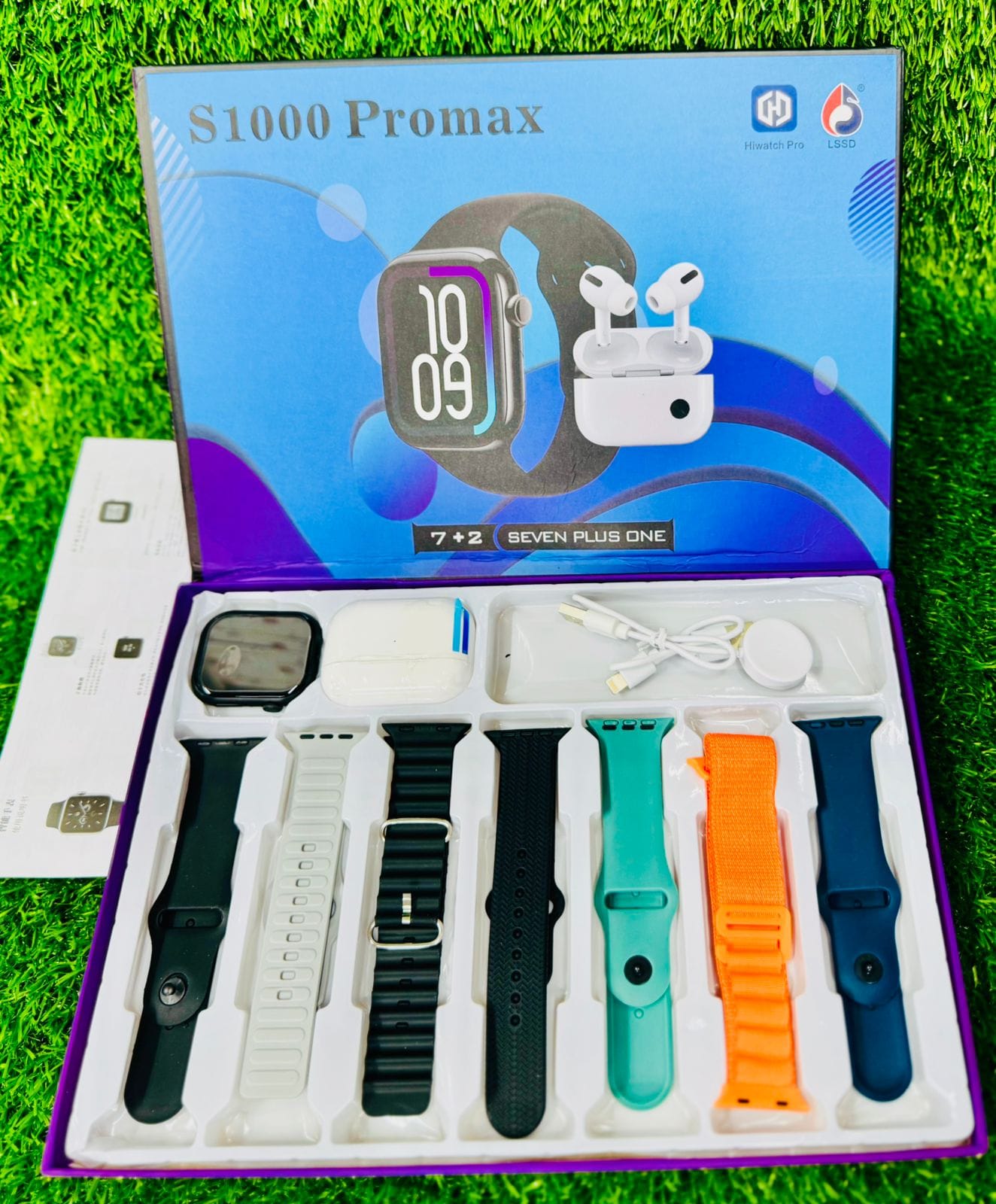 S1000 Pro Max Smart Watch with Earbuds - 3WaysStore