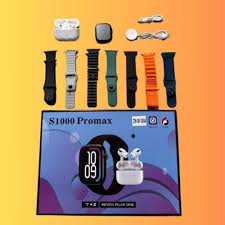S1000 Pro Max Smart Watch with Earbuds - 3WaysStore