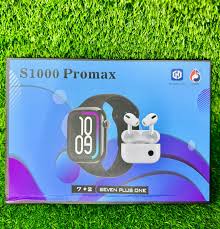 S1000 Pro Max Smart Watch with Earbuds - 3WaysStore